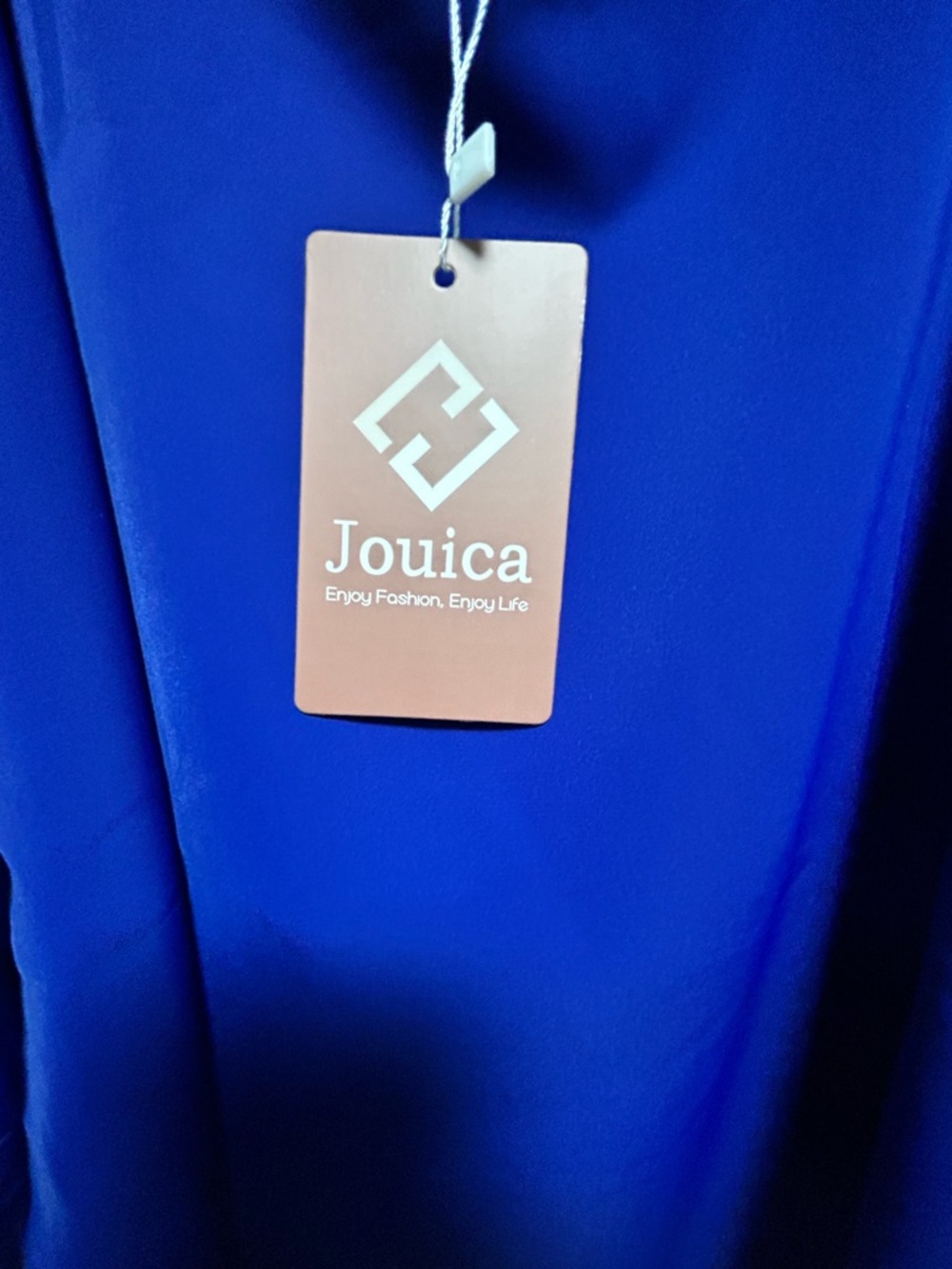 Jouica Royal Blue Blouse- Bold Solid Color